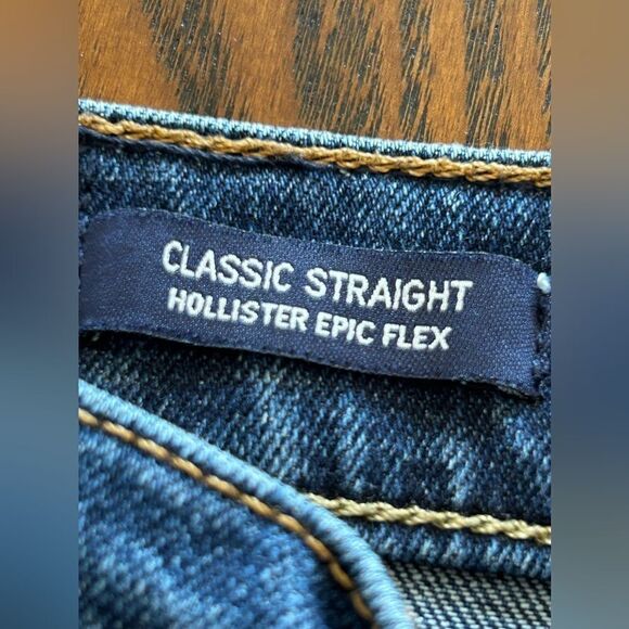 Hollister Classic Straight Men’s Jeans Epic Flex W32 L30 - Picture 4 of 16